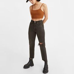 Levi's Women's Straight Leg Jeans - Dark Brown